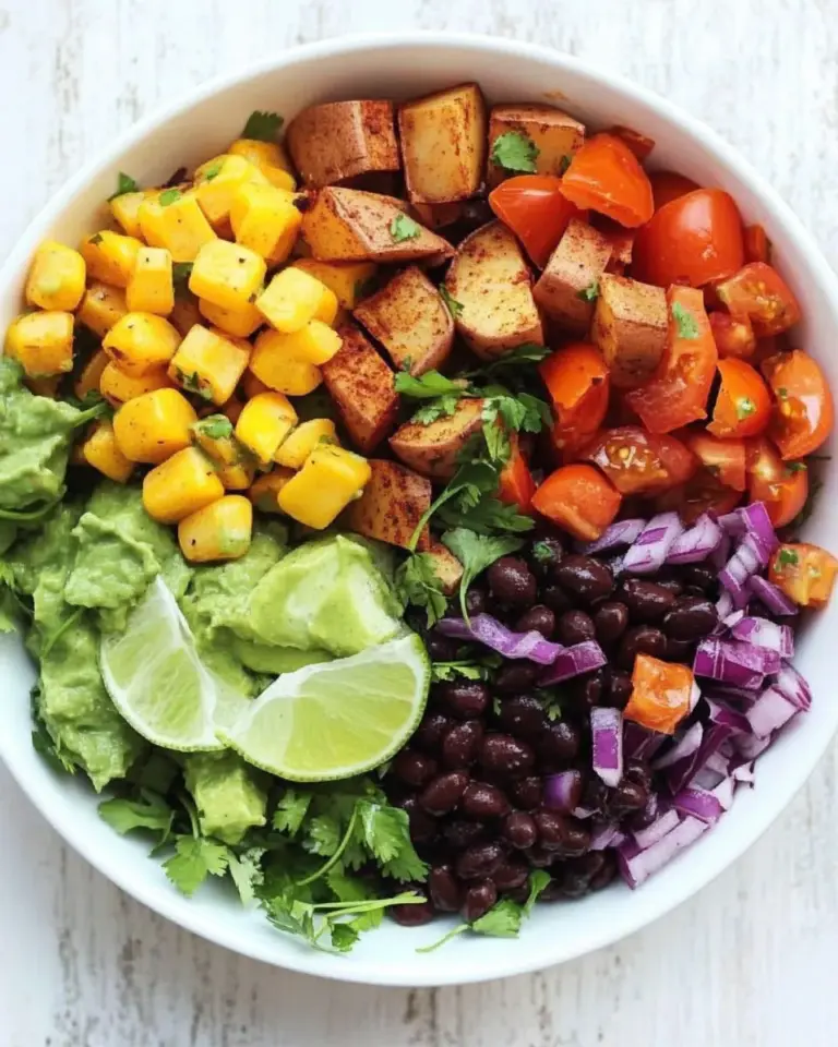 Homemade Sweet Potato and Black Bean Mexican Salad recipe photo