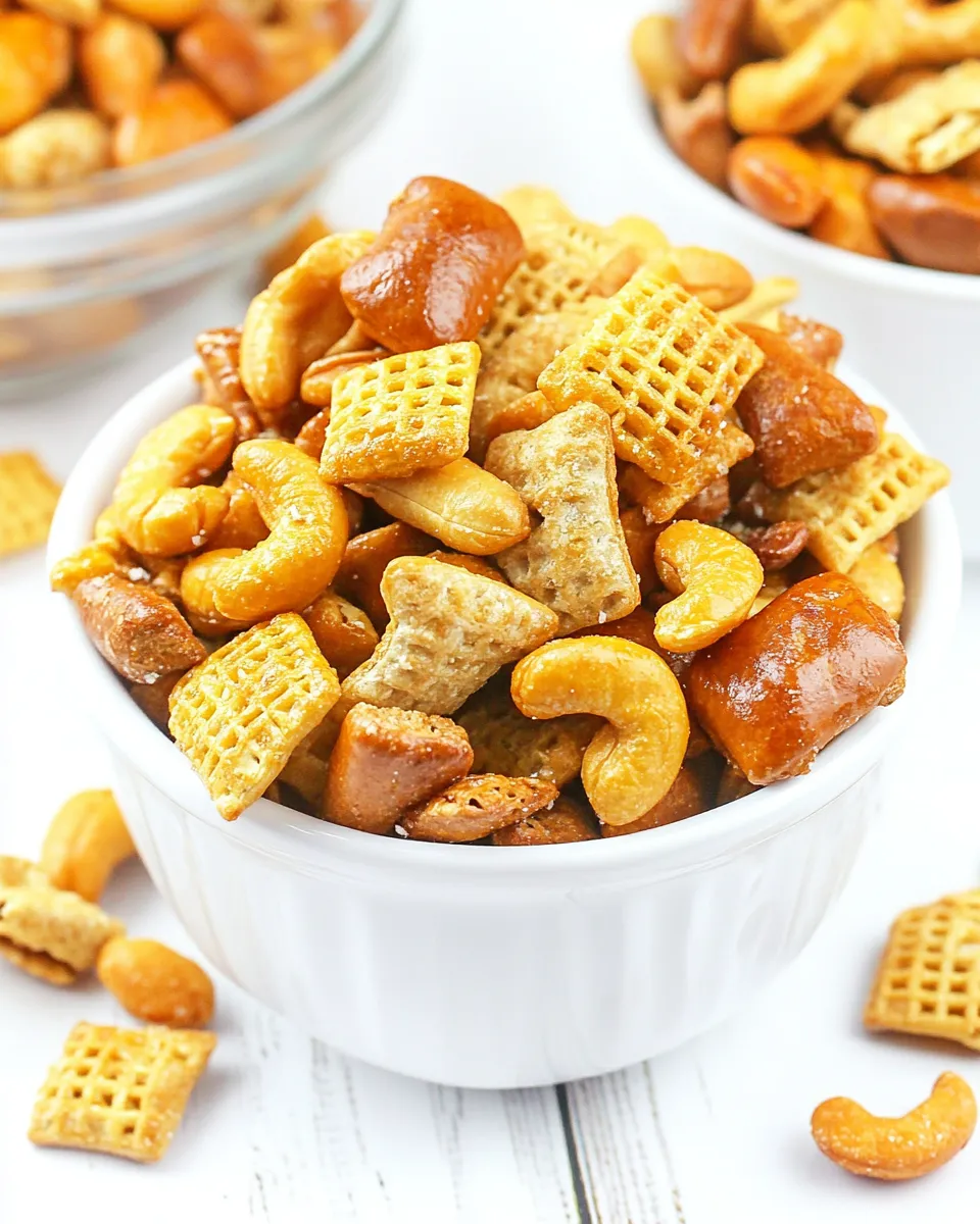 Classic Sweet & Salty Cashew Chex Mix image