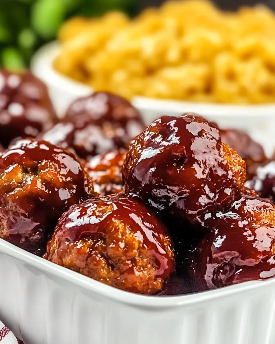 Homemade Sweet and Spicy Meatballs recipe photo