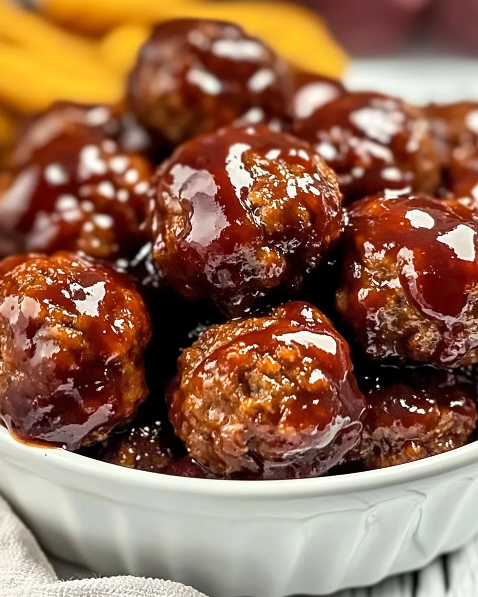 Delicious Sweet and Spicy Meatballs image