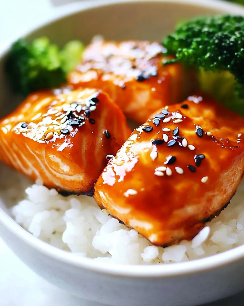 Homemade Teriyaki Salmon recipe photo