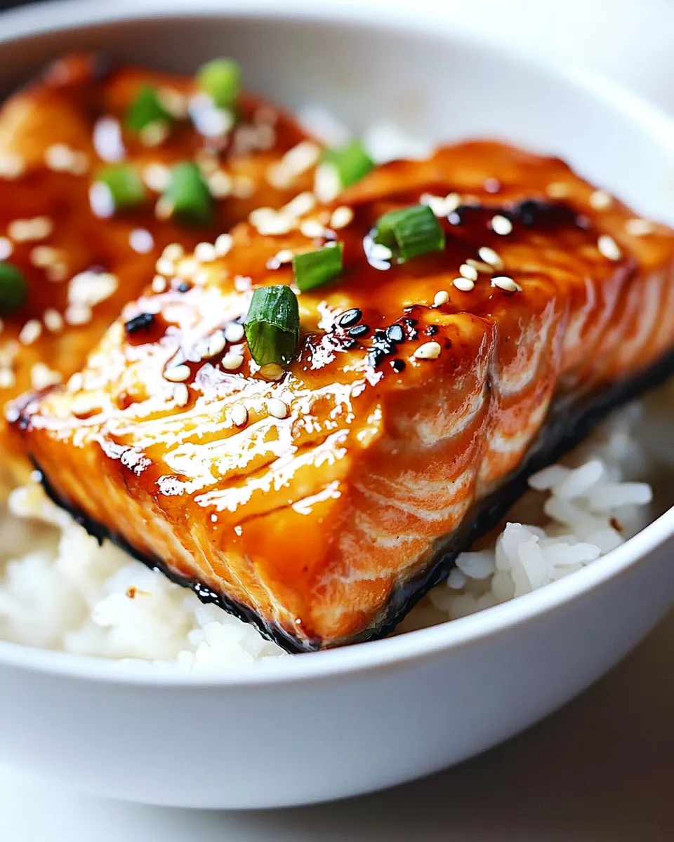 Classic Teriyaki Salmon dish photo