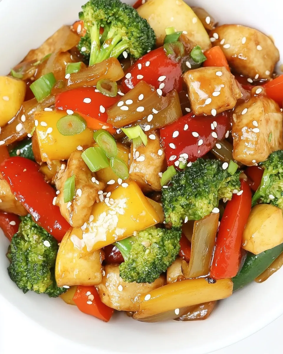Homemade Teriyaki Vegetable Stir-Fry (Oil-Free!) photo