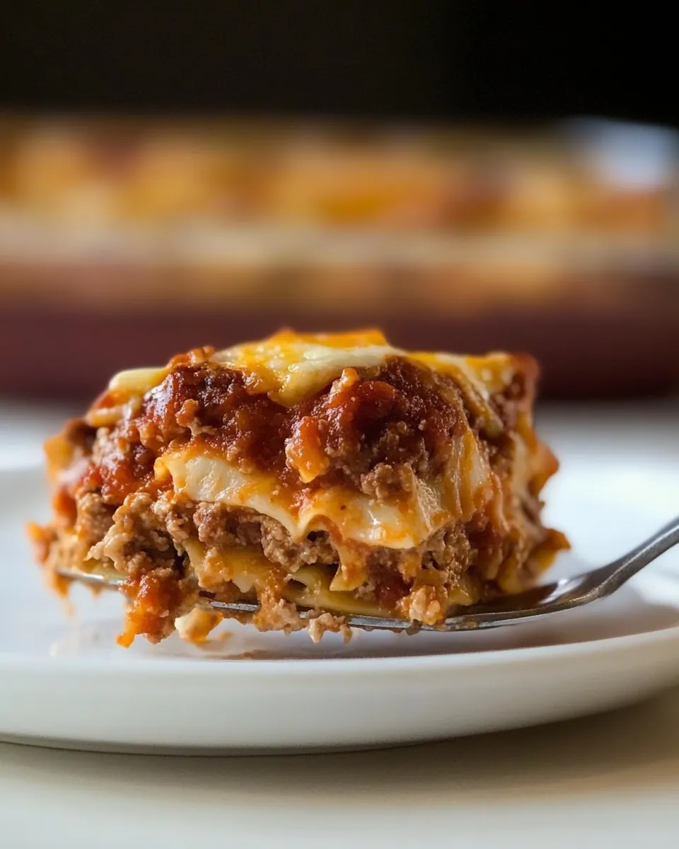 Homemade Texas Style Lasagna recipe photo