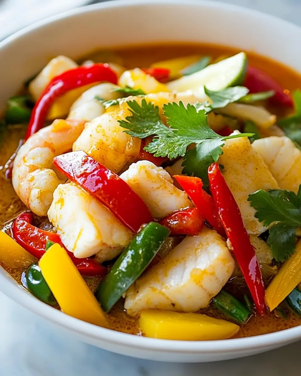 Classic Thai Seafood Curry Recipe image