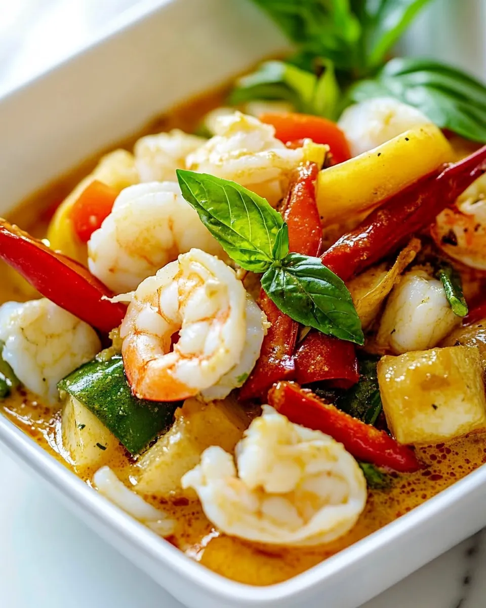 Easy Thai Seafood Curry Recipe recipe photo