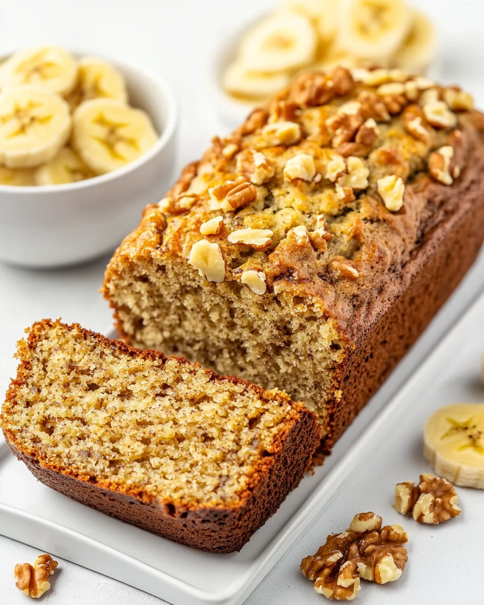Homemade The BEST Banana Nut Bread recipe photo