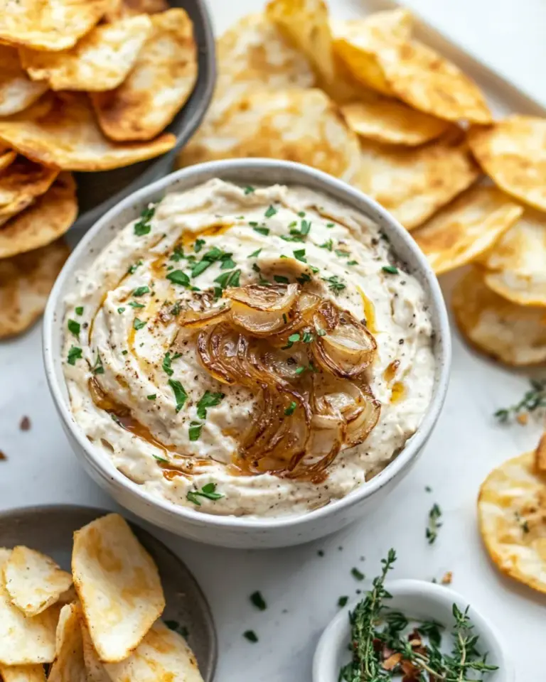 Homemade The Best French Onion Dip photo