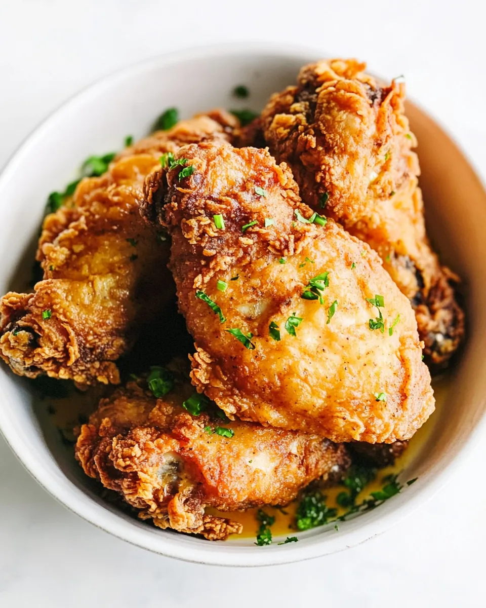 Easy The Best Fried Chicken (Roscoes Copycat) food shot