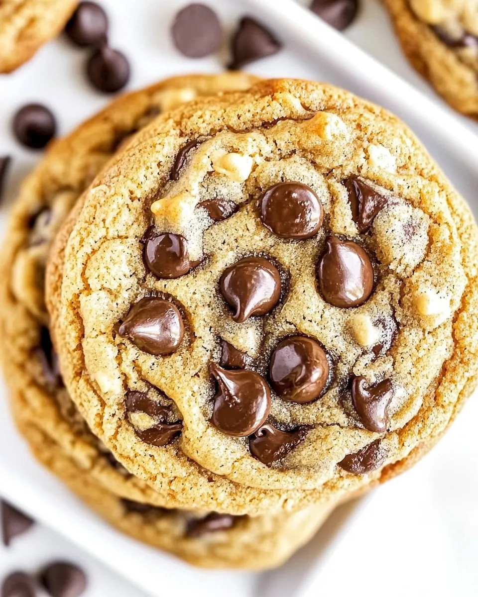 Delicious The Best GIANT Chocolate Chip Cookies plate image