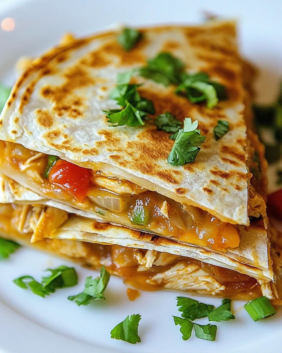 Easy The Perfect Chicken Quesadilla recipe photo