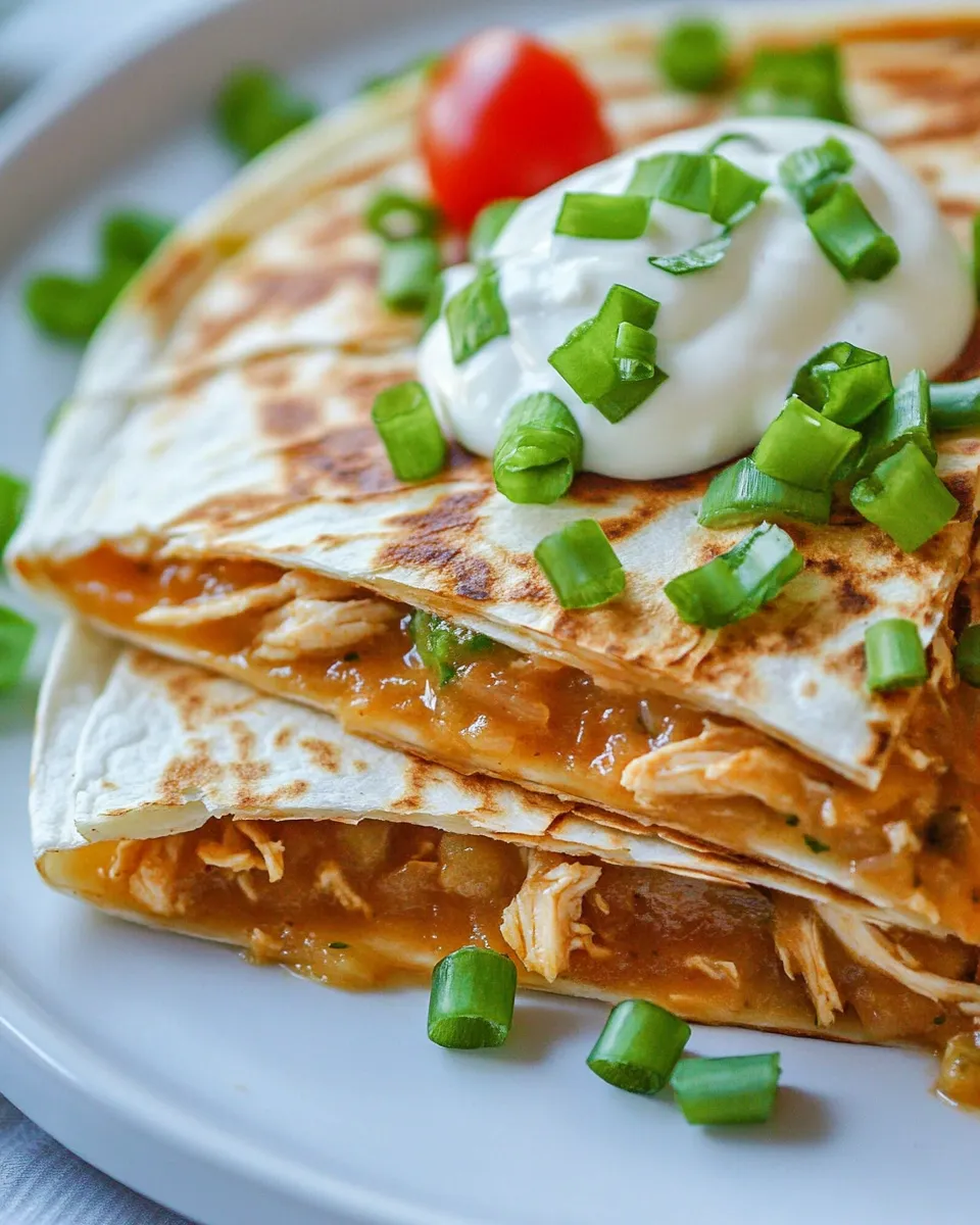 Delicious The Perfect Chicken Quesadilla dish photo