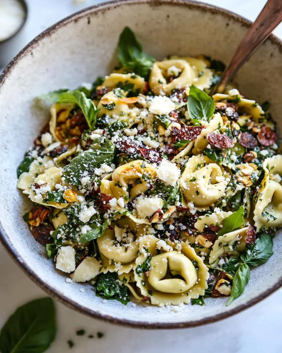 Easy The Tortellini Salad that We Cant Stop Eating! food shot