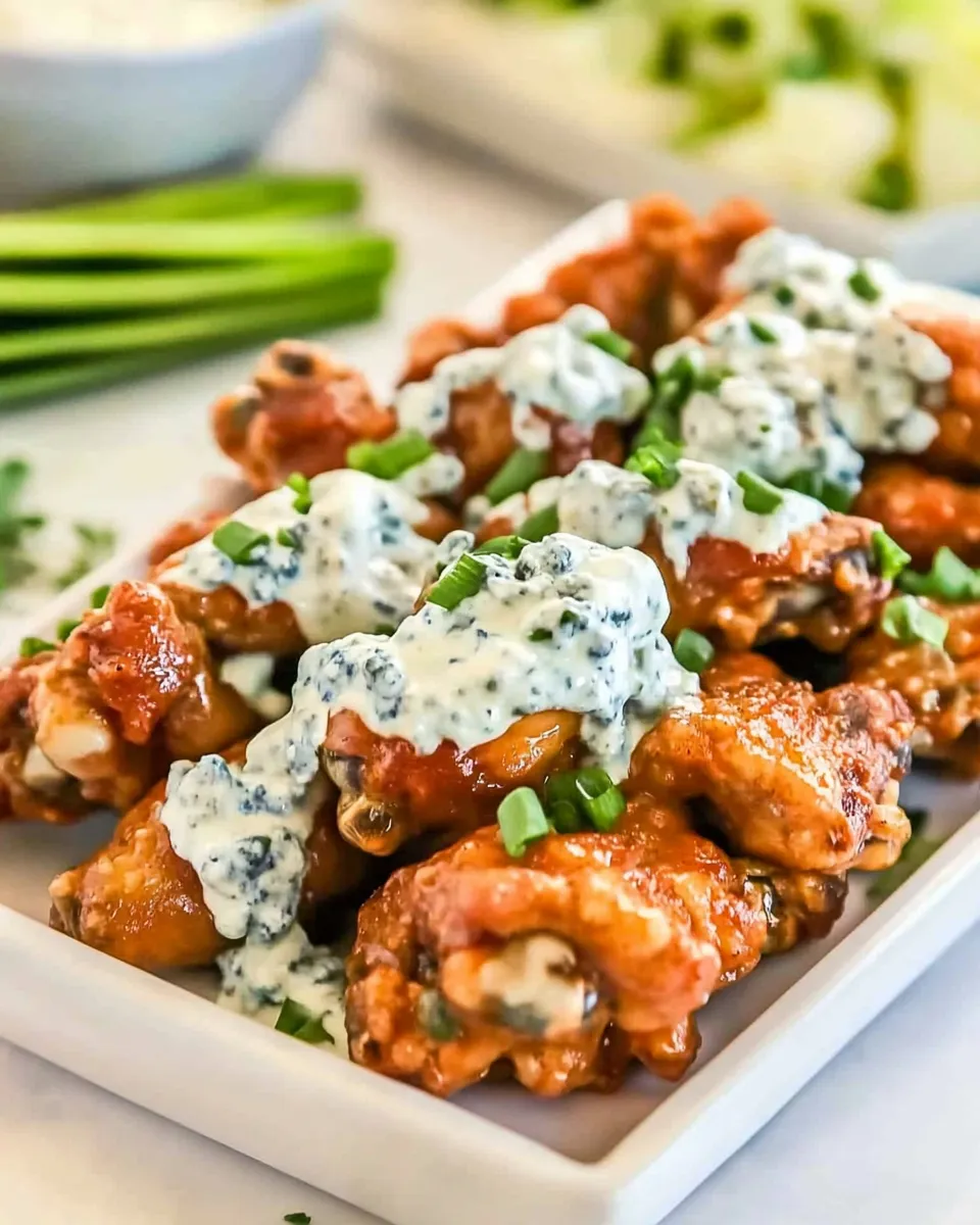 Homemade The Ultimate Blue Cheese Buffalo Wings recipe photo