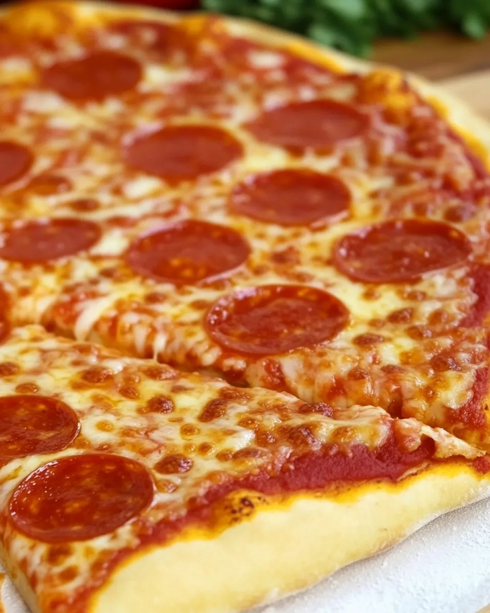 Easy Thin Crust Pizza Dough Recipe recipe photo