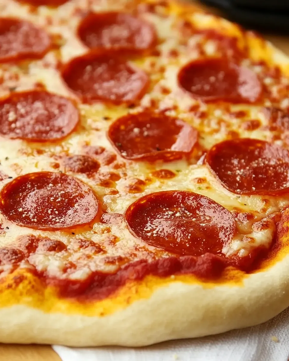 Delicious Thin Crust Pizza Dough Recipe dish photo