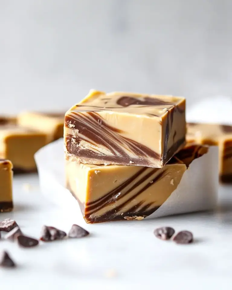 Homemade Tiger Butter Fudge recipe photo