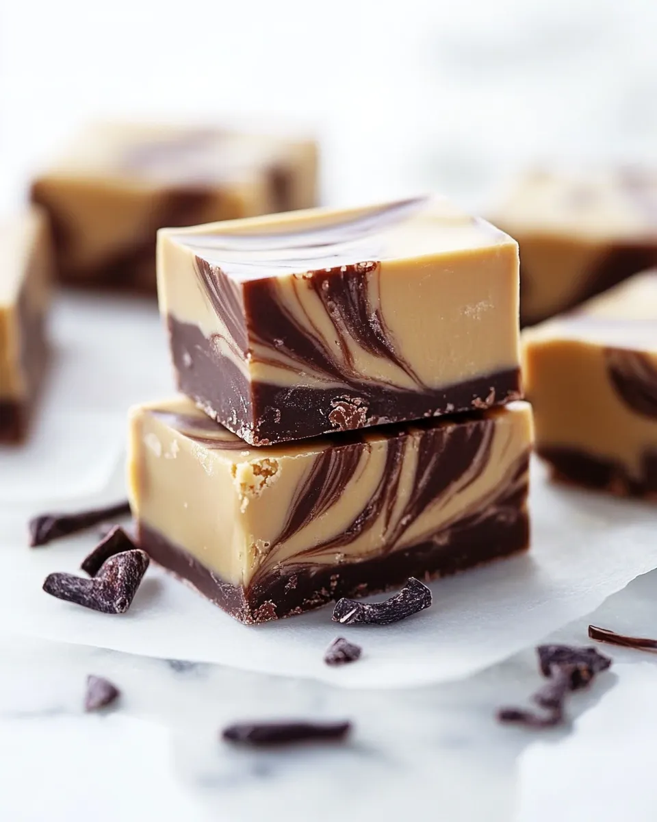 Easy Tiger Butter Fudge food shot