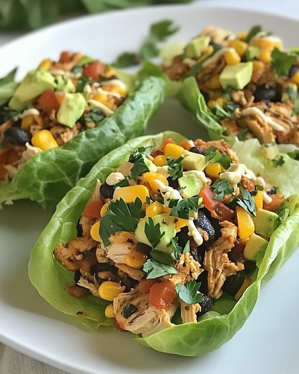 Classic Turkey Santa Fe Lettuce Wraps image