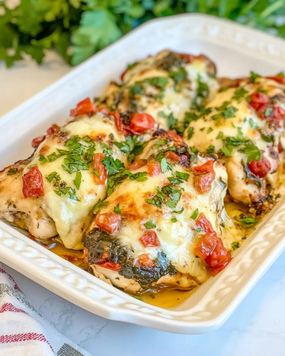 Healthy Tuscan Garlic Chicken image