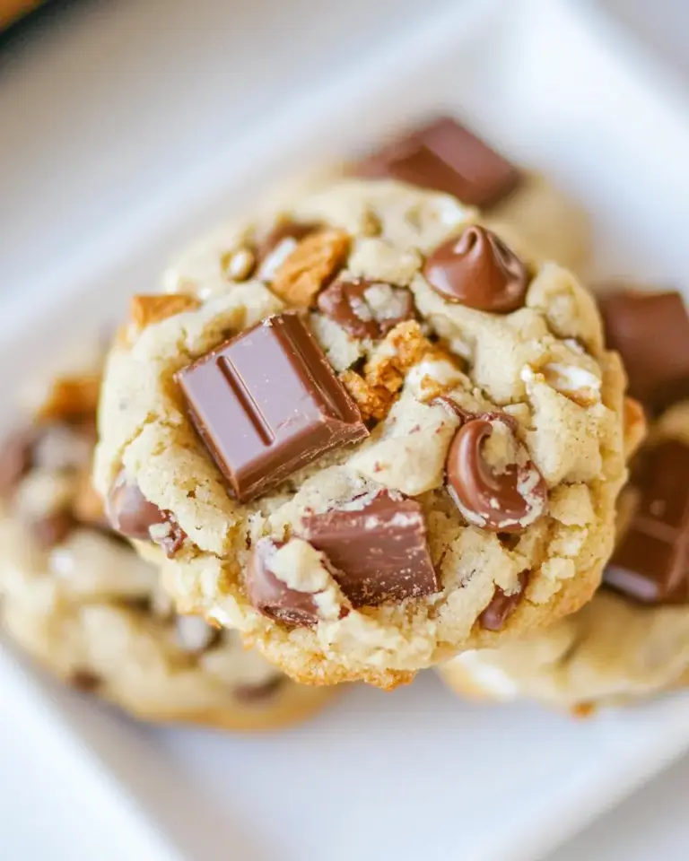 Homemade Twix Bar Chocolate Chip Cookies photo