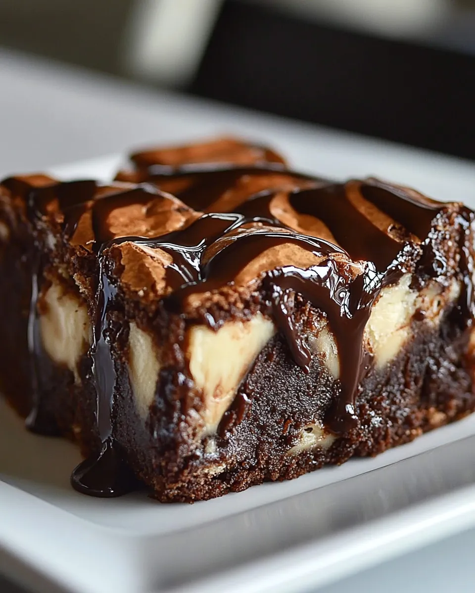 Homemade Twix Brownies recipe photo