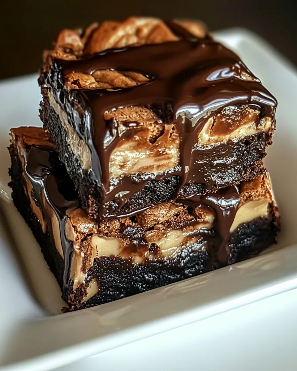 Classic Twix Brownies dish photo