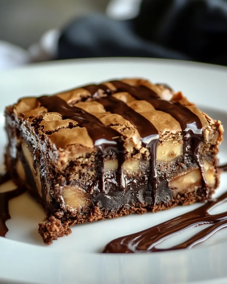 Delicious Twix Brownies picture