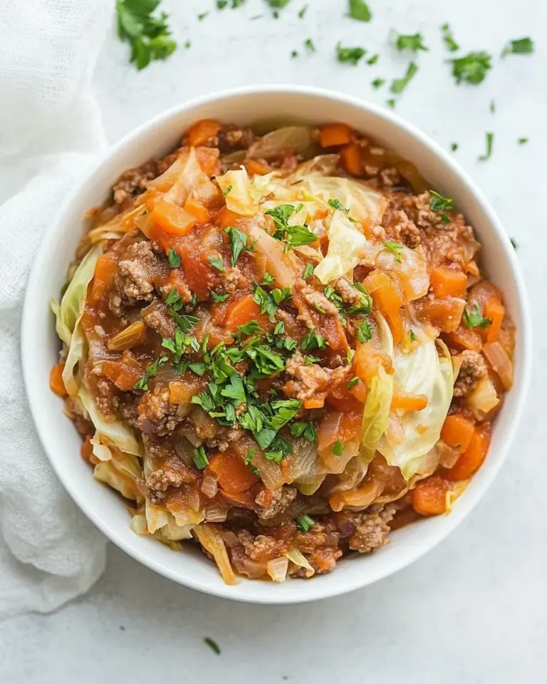 Homemade Unstuffed Cabbage Bowls (Keto, Paleo, Whole30) recipe photo