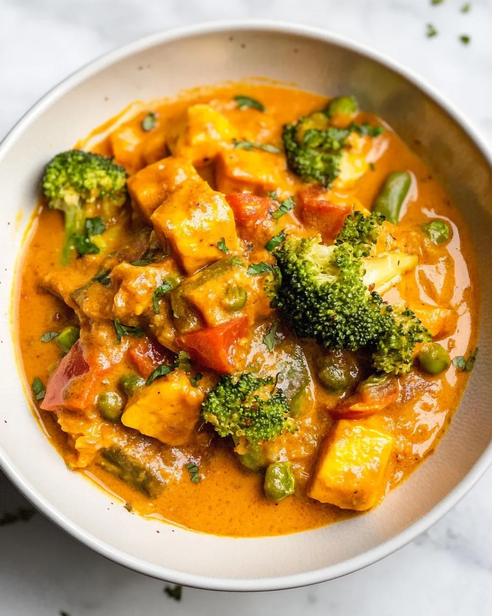 Easy Vegan Coconut Curry in as Little as 30 Minutes! recipe photo