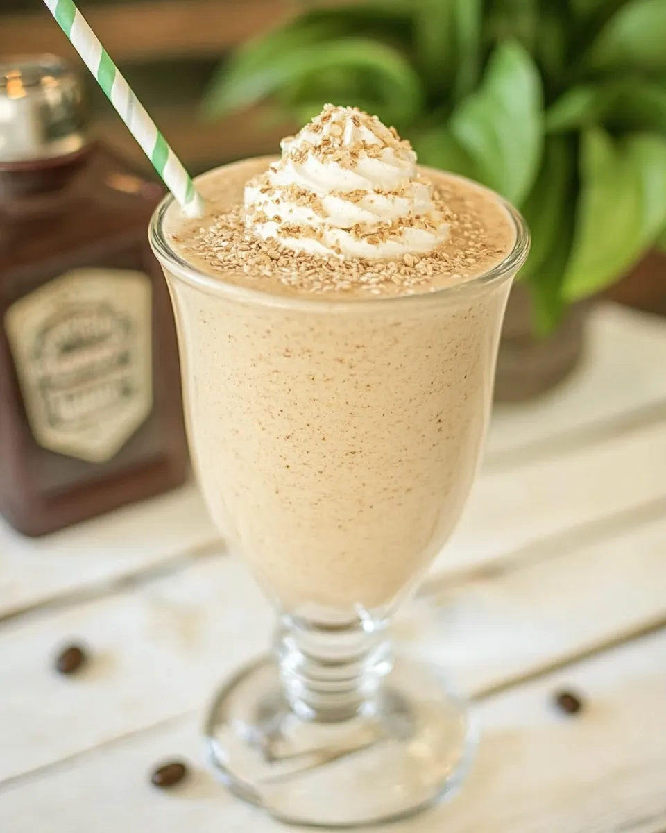 Delicious Vegan Coffee Milkshake dish photo