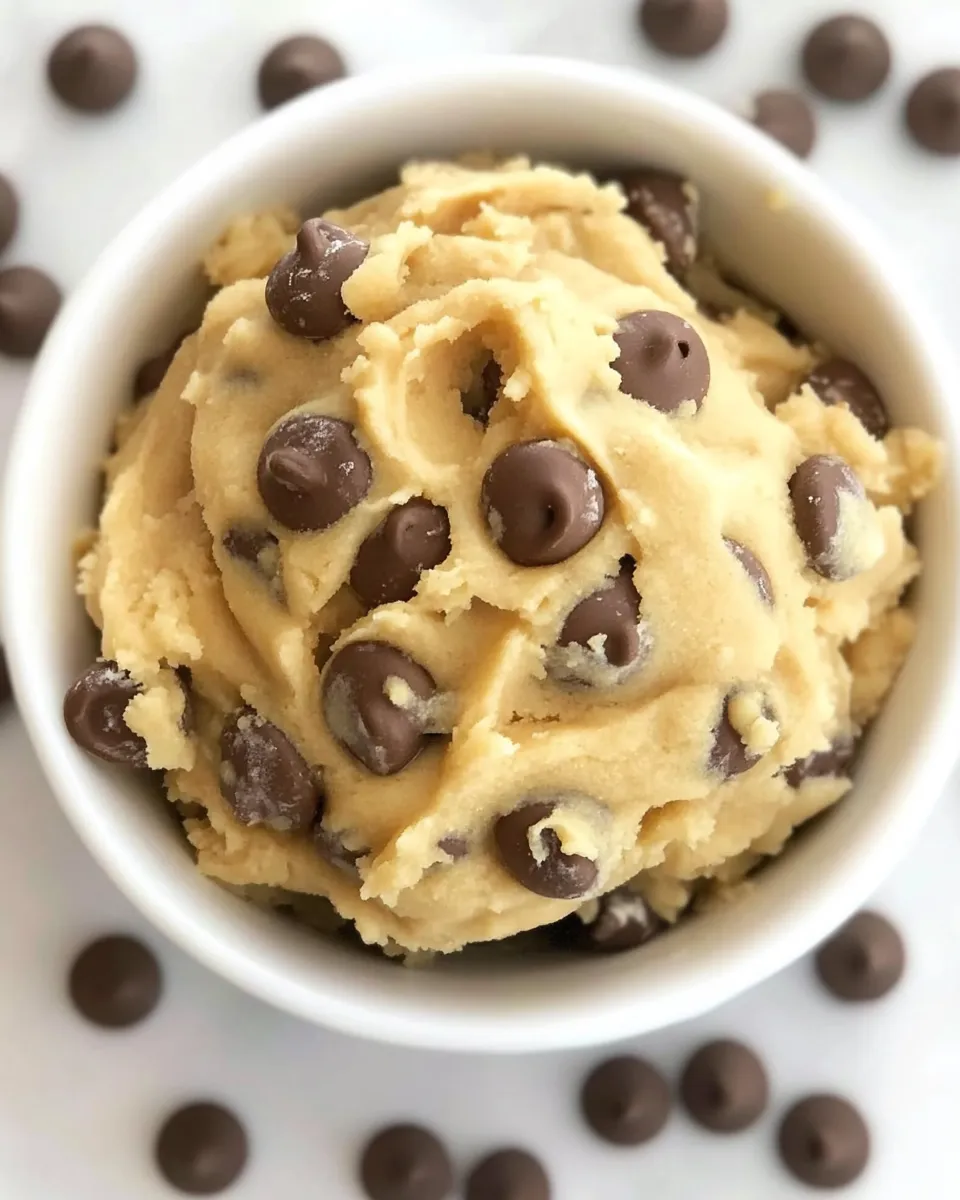 Easy Vegan Cookie Dough recipe image