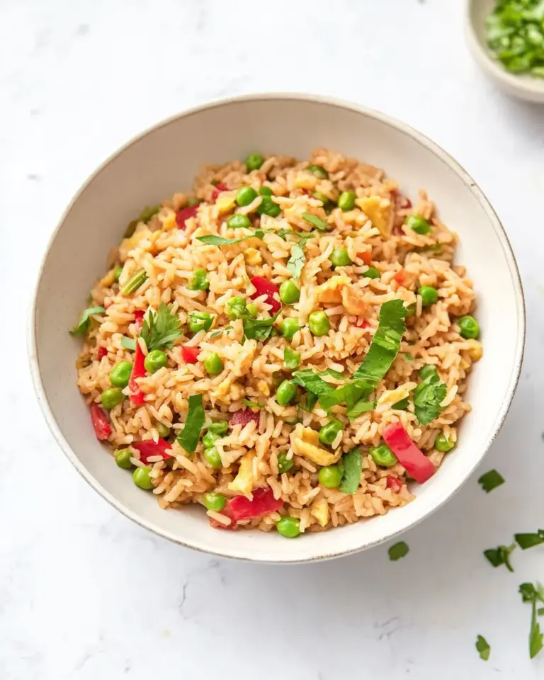 Homemade Vegan Fried Rice recipe photo
