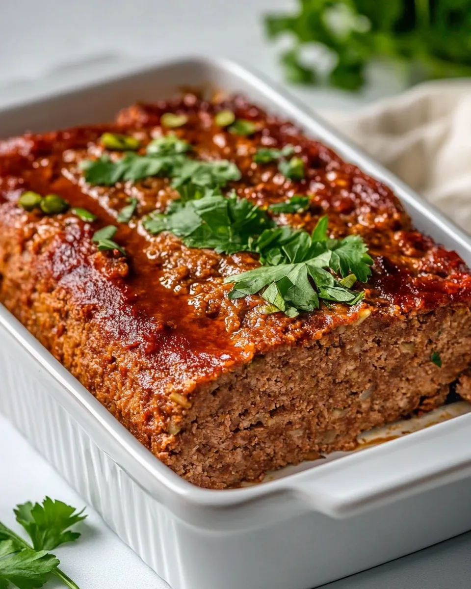 Homemade Vegan Meatloaf photo