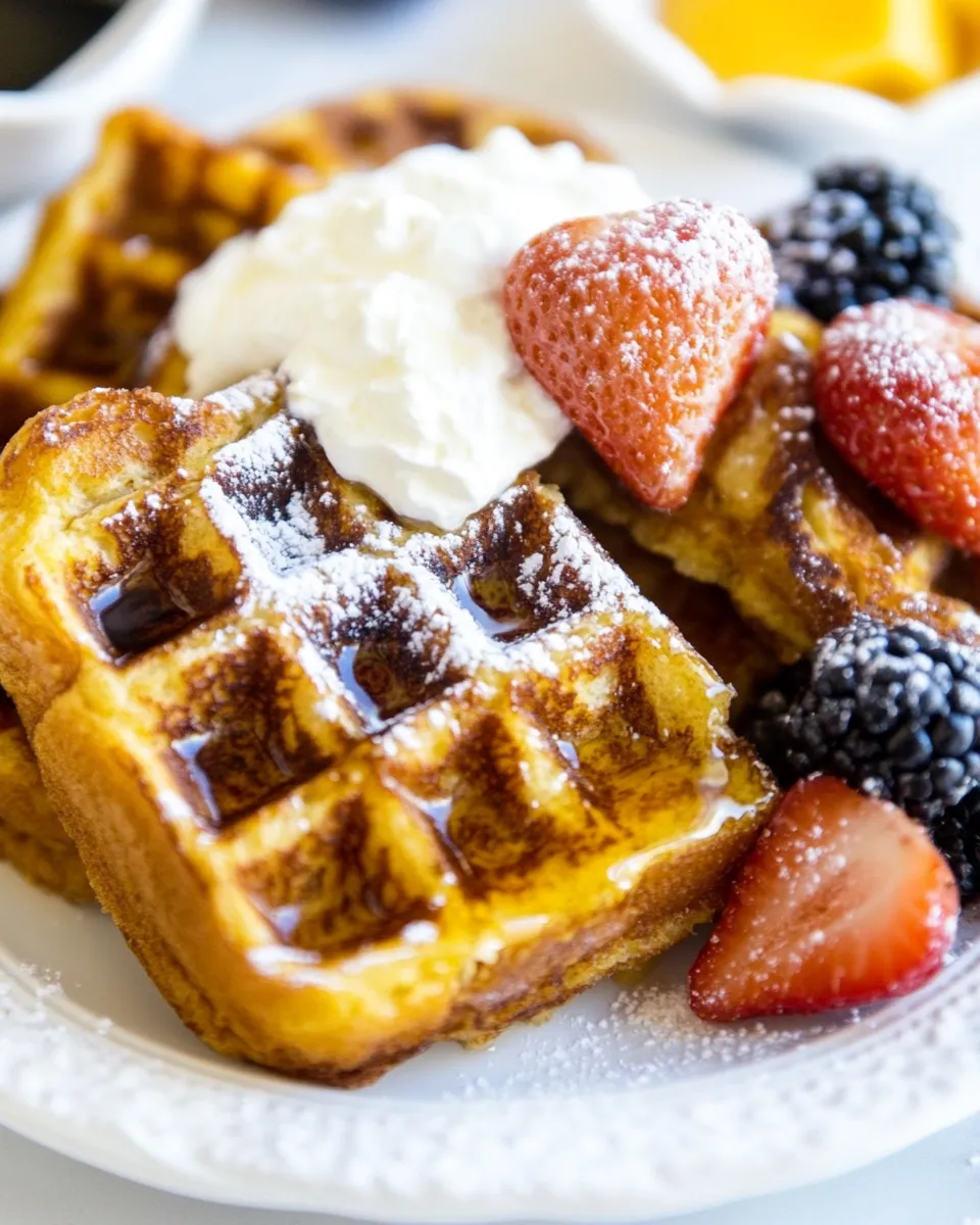Classic Waffled French Toast image