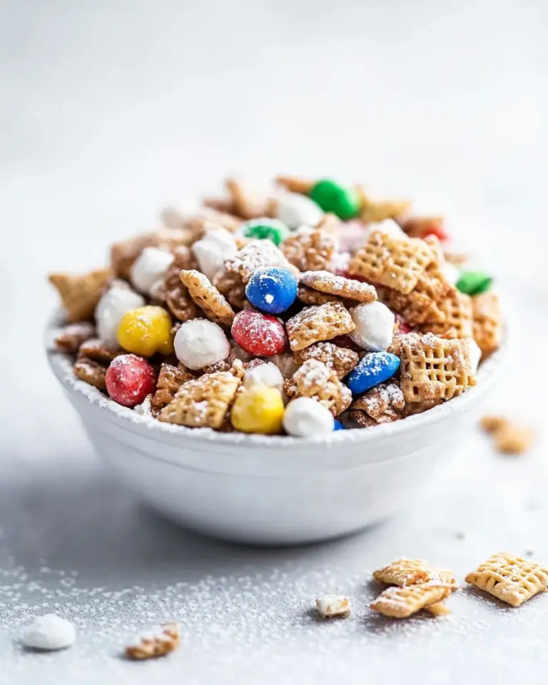 Homemade White Chocolate Chex Mix photo