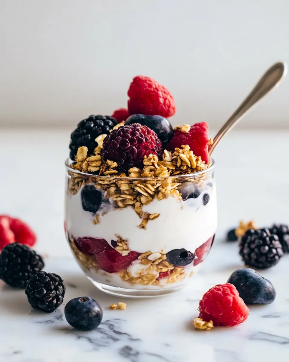 Homemade Yogurt Parfait Recipe photo