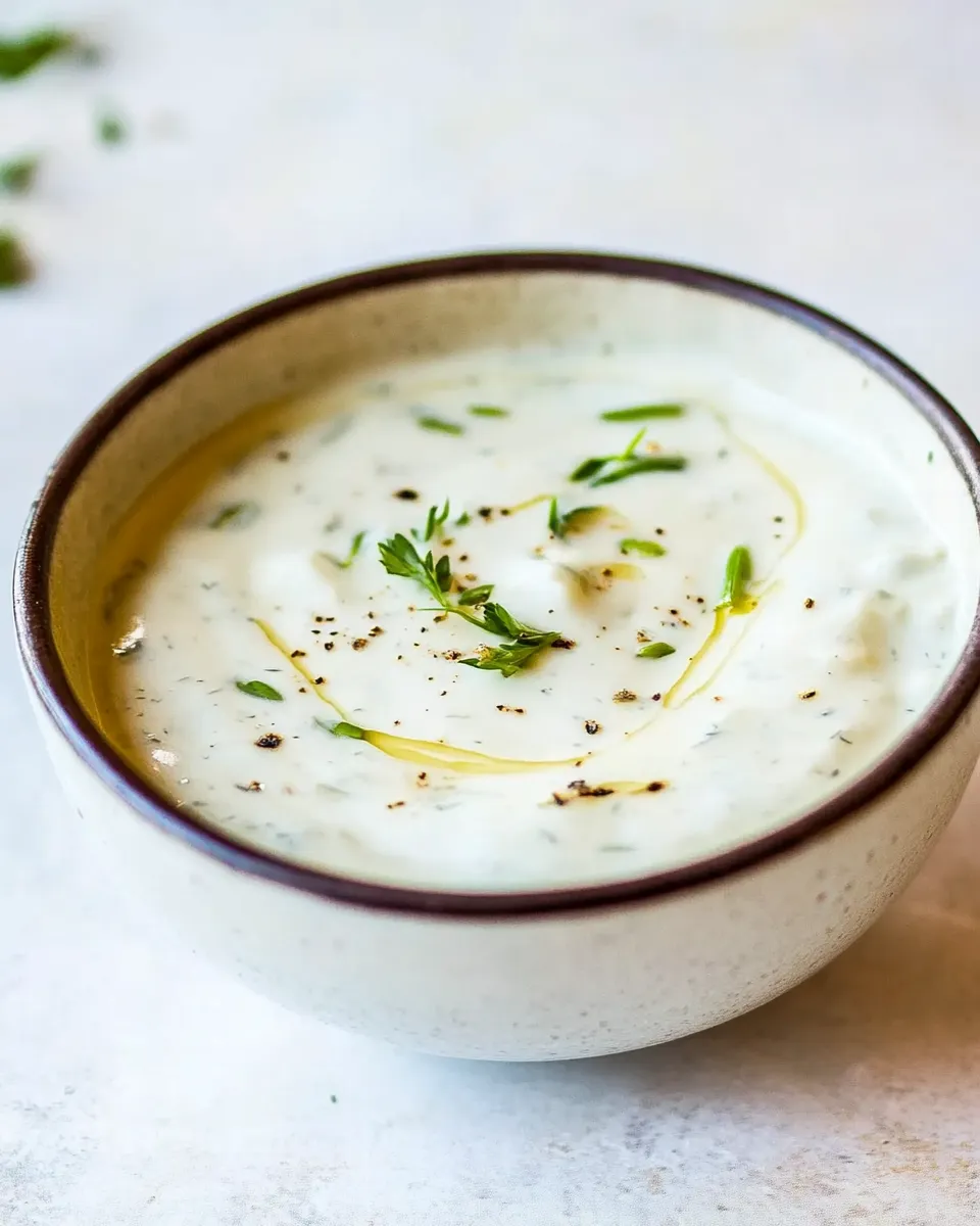 Classic Yogurt Sauce dish photo
