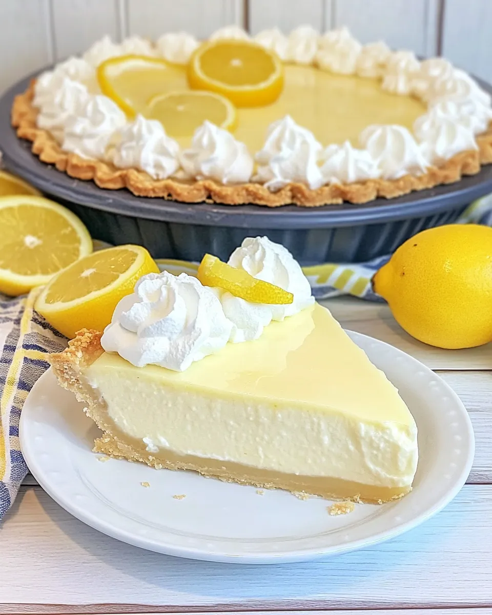 Delicious Zesty Lemon Pie dish photo