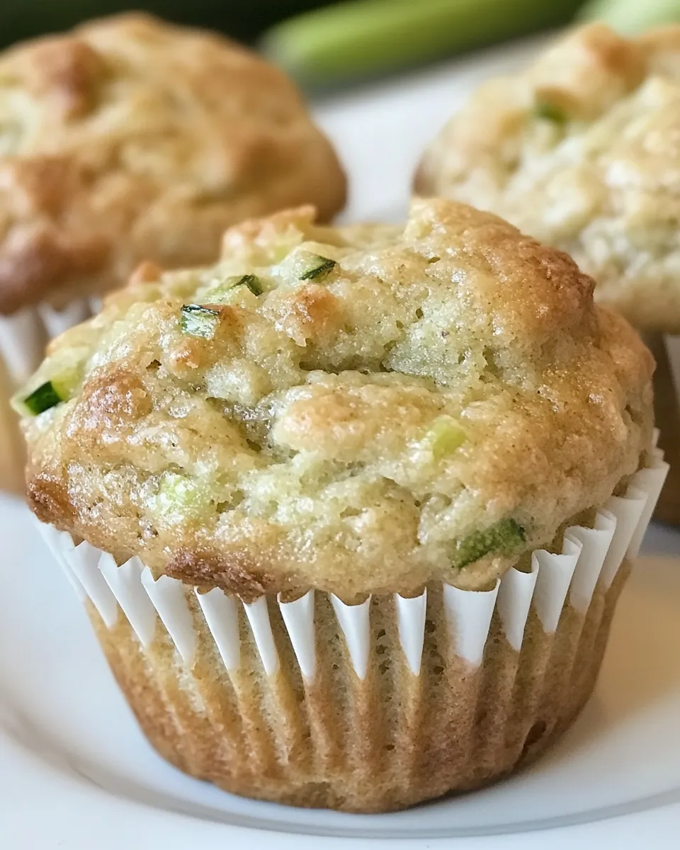 Easy Zucchini Cream Cheese Muffins recipe photo