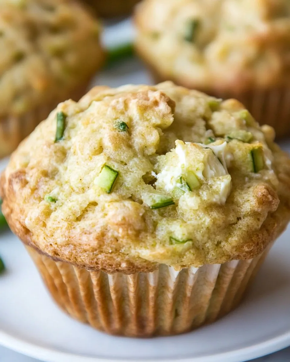Delicious Zucchini Cream Cheese Muffins dish photo